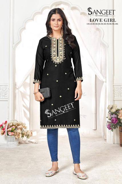 Sangeet love girl Long Kurti manufacturers